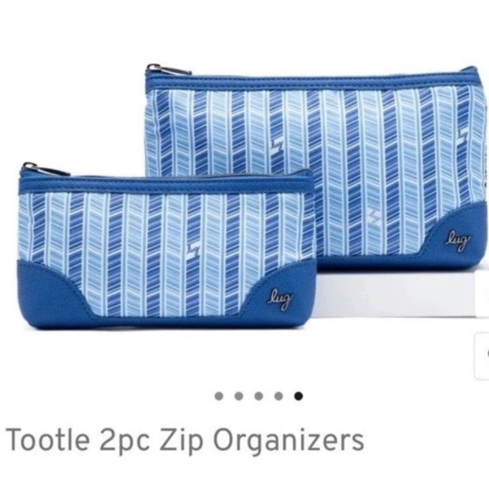 Lug Tootle 2pc Organizer Set - Blue & White - Picture 4 of 4